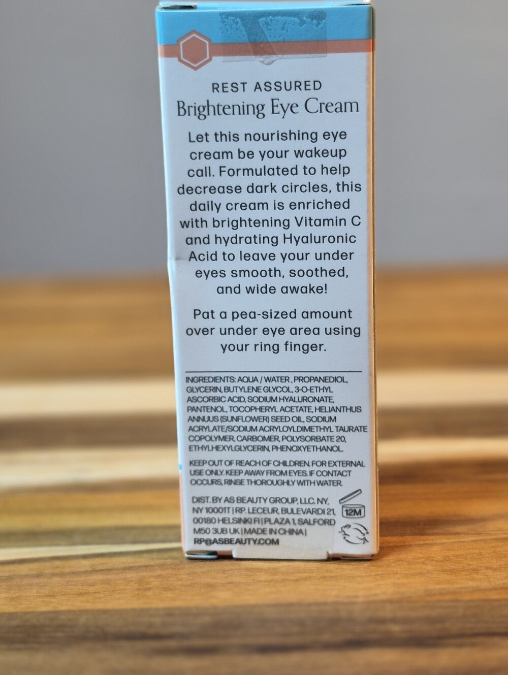 Bliss Wake Up Eye Cream Duo, Depuff & Brighten with Hyaluronic Acid 15ml x2 NIB - Picture 5 of 5